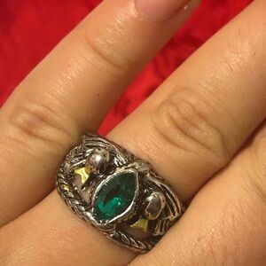 Ring of Barahir / Aragorn costume jewelry, size 8